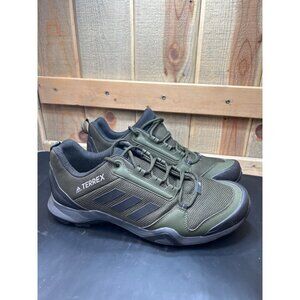 Adidas Terrex Mens Green Outdoor Hiking Shoes Mesh & Synthetic Size 11.5